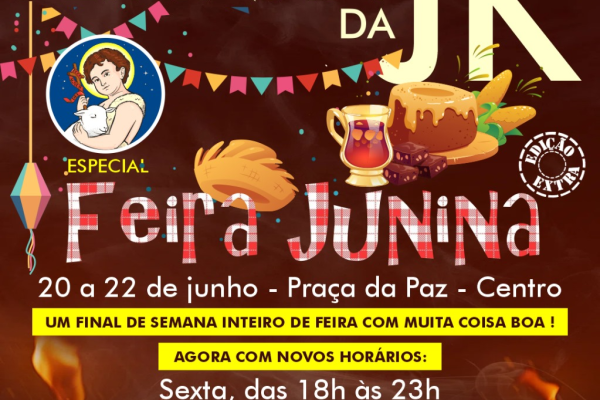 Feira Junina de Foz do Iguaçu é ampliada e será realizada durante três dias no centro da cidade