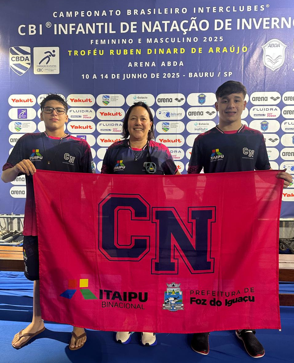 Cataratas Natação brilha no Campeonato Brasileiro Infantil de Inverno
