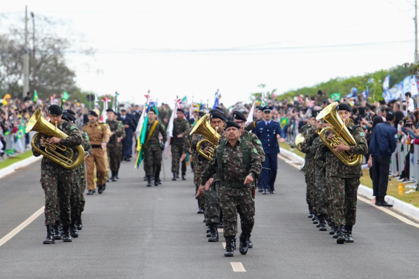 Desfile de 7 de setembro em Foz do Iguaçu será na Avenida Paraná, a partir das 9h