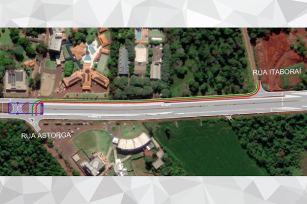 Novo desvio muda trânsito na Rodovia das Cataratas a partir desta quinta-feira