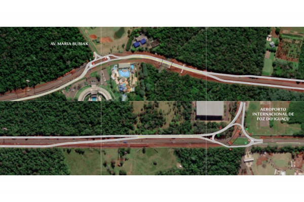 Duplicação da Rodovia das Cataratas avança com liberação de nova marginal