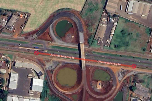 BR-277 em Foz do Iguaçu terá interdição parcial a partir desta quinta-feira