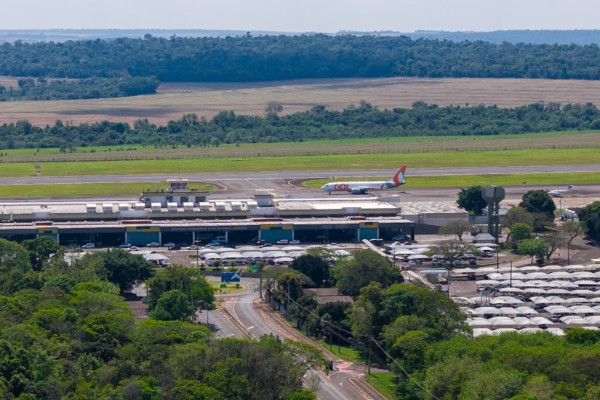 Voo entre Foz do Iguaçu e Fortaleza inicia com 93% de ocupação