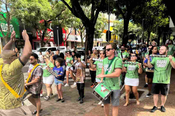 Carnaval bate à porta: tambores e blocos em cortejo na Avenida Brasil