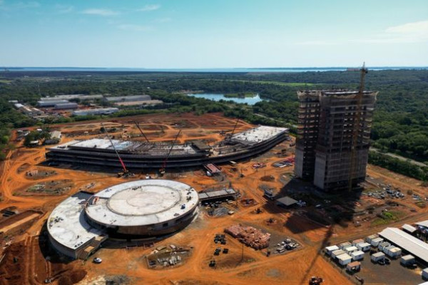 Obras do campus da Unila avançam com investimento de US$ 139 milhões